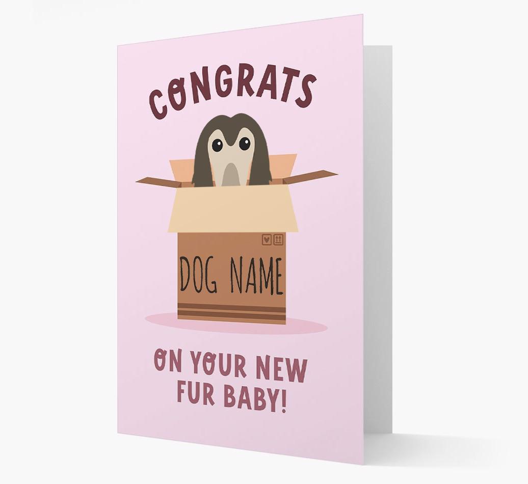 Congrats On Your New Fur Baby: Personalized {breedFullName} Card