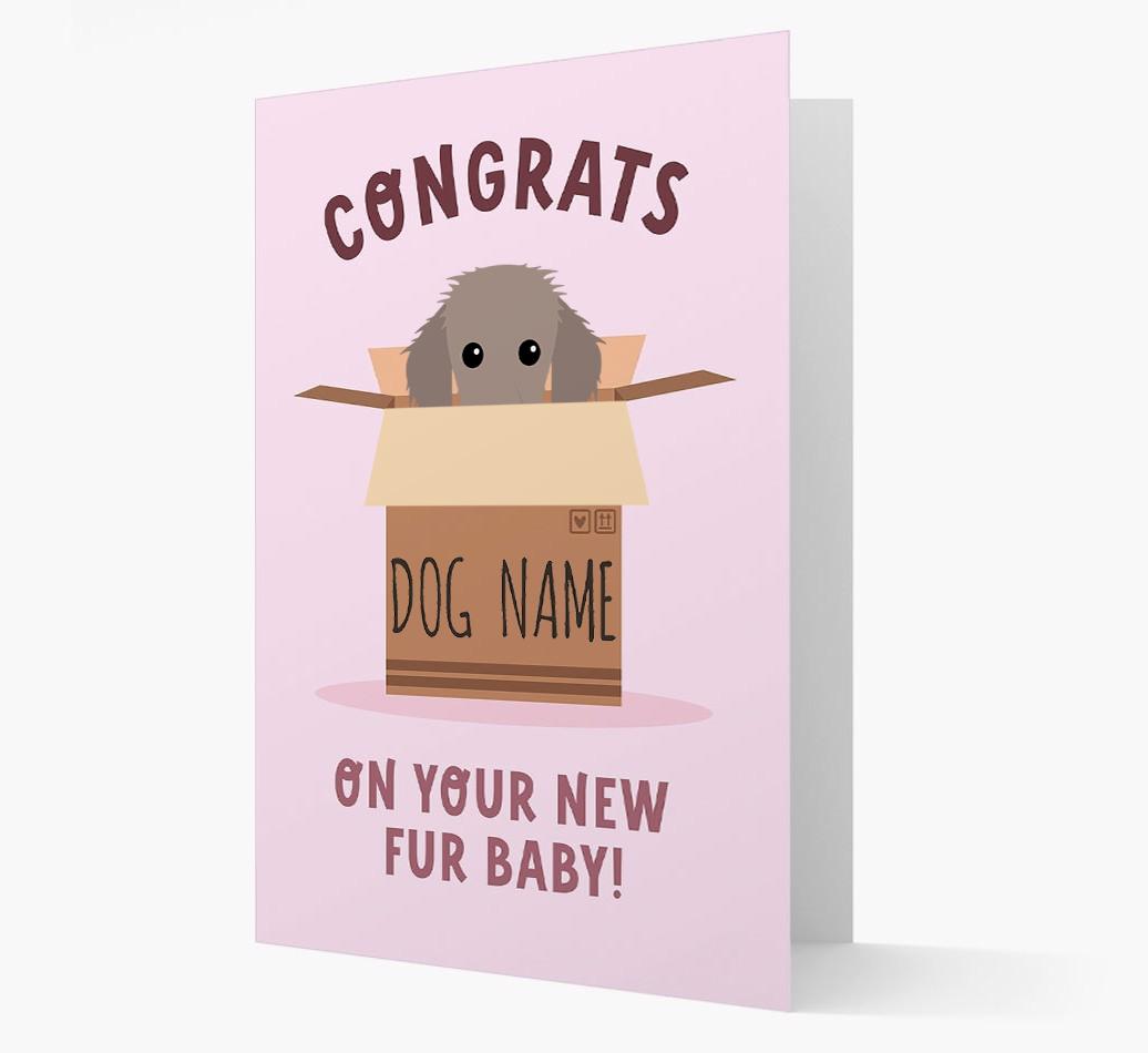 Congrats On Your New Fur Baby: Personalized {breedFullName} Card