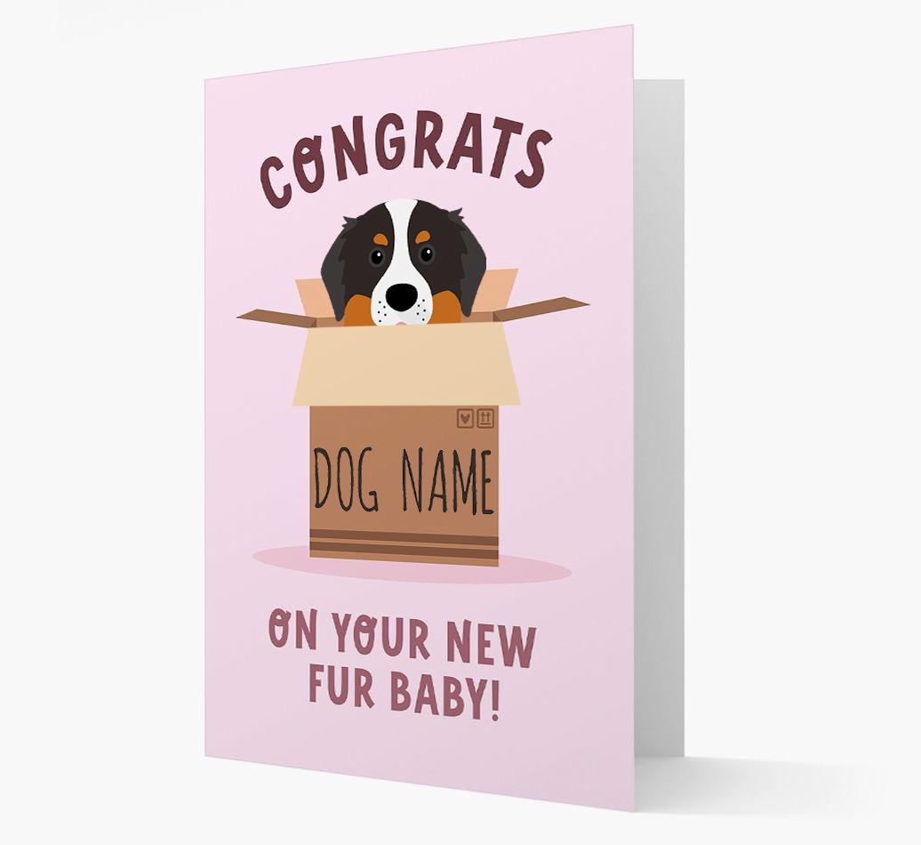 Congrats On Your New Fur Baby: Personalized {breedFullName} Card