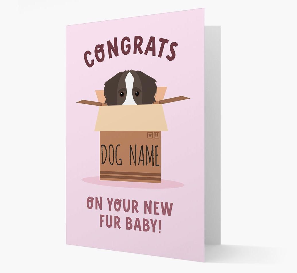 Congrats On Your New Fur Baby: Personalized {breedFullName} Card