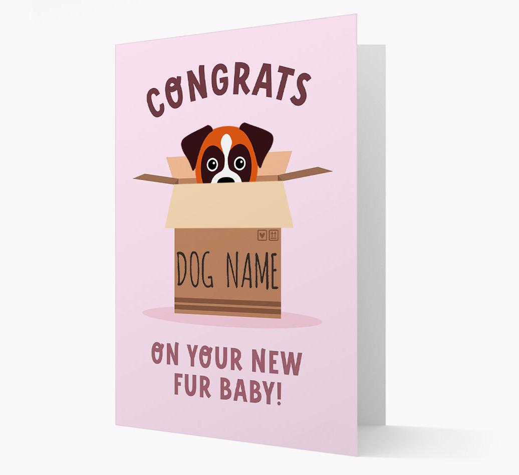 Congrats On Your New Fur Baby: Personalized {breedFullName} Card