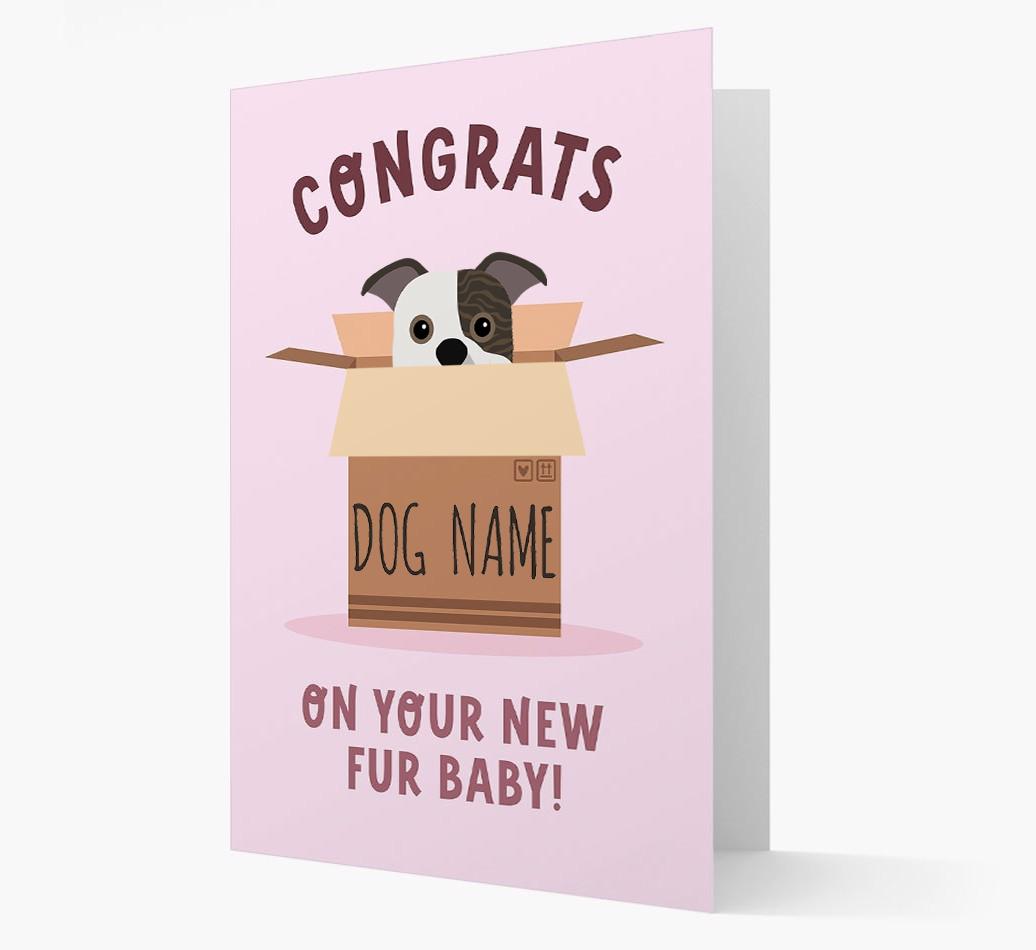Congrats On Your New Fur Baby: Personalized {breedFullName} Card