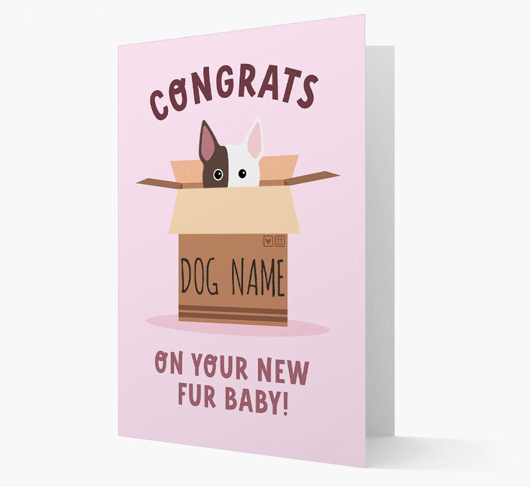 Congrats On Your New Fur Baby: Personalized {breedFullName} Card