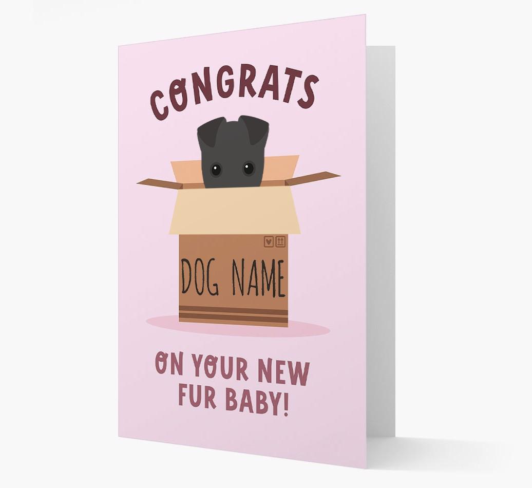 Congrats On Your New Fur Baby: Personalized {breedFullName} Card