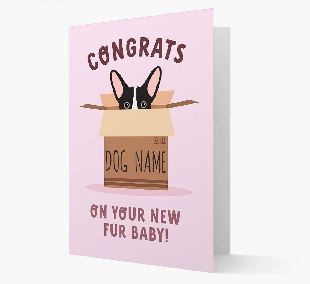 Congrats On Your New Fur Baby: Personalized {breedFullName} Card