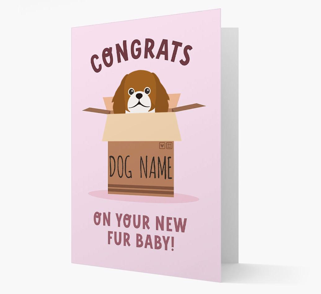 Congrats On Your New Fur Baby: Personalized {breedFullName} Card
