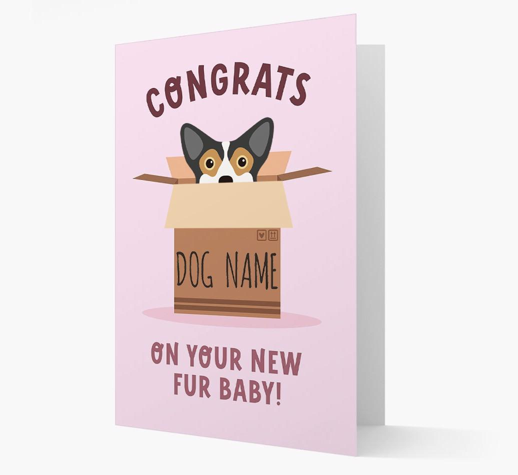 Congrats On Your New Fur Baby: Personalized {breedFullName} Card