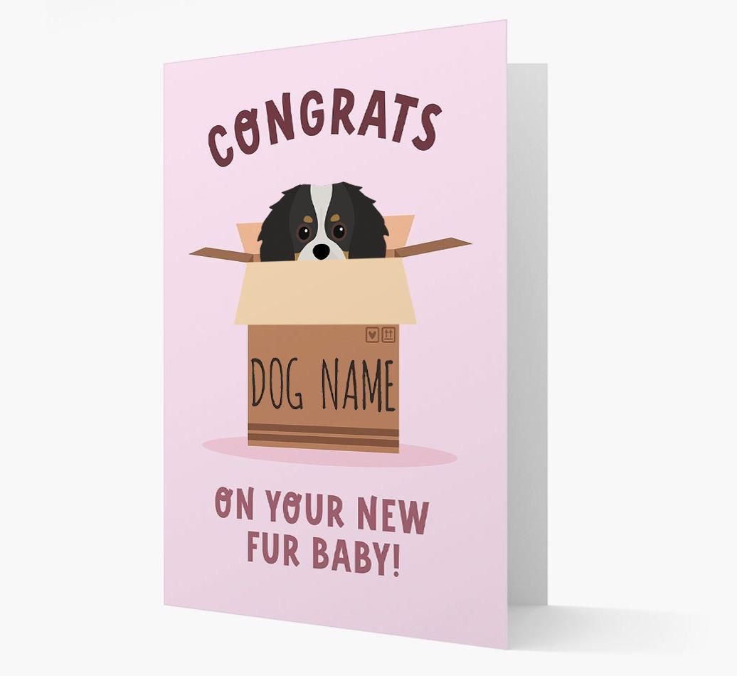 Congrats On Your New Fur Baby: Personalized {breedFullName} Card