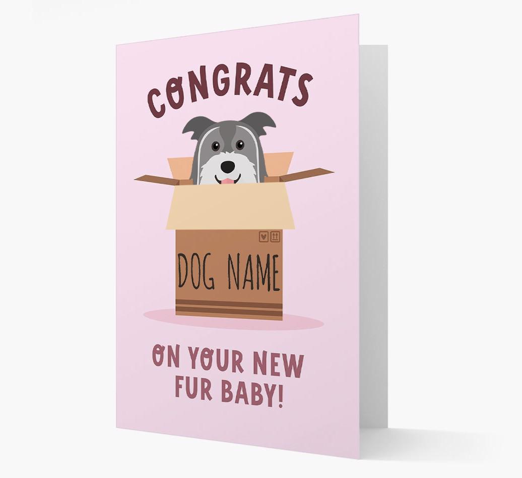Congrats On Your New Fur Baby: Personalized {breedFullName} Card