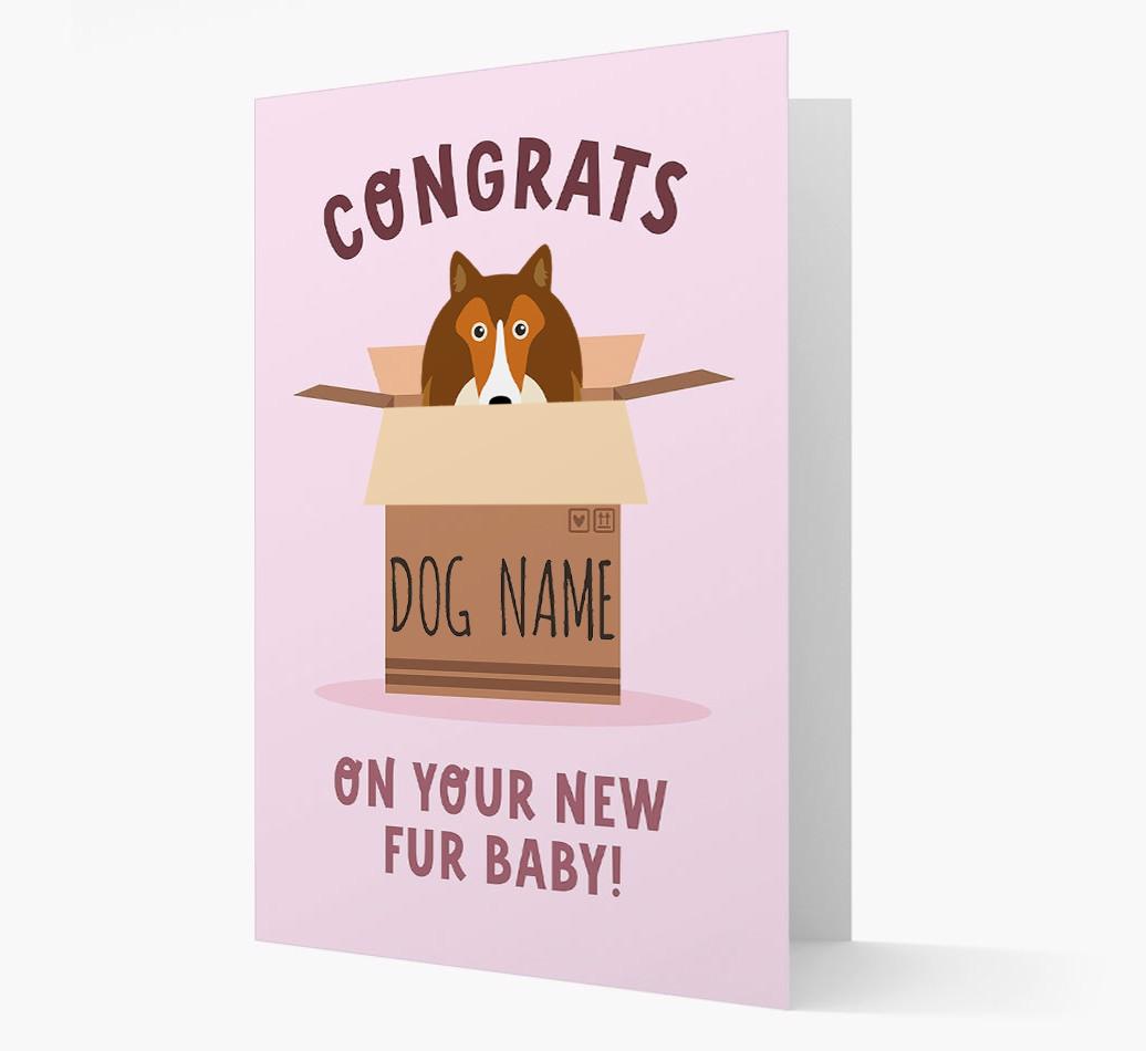 Congrats On Your New Fur Baby: Personalized {breedFullName} Card