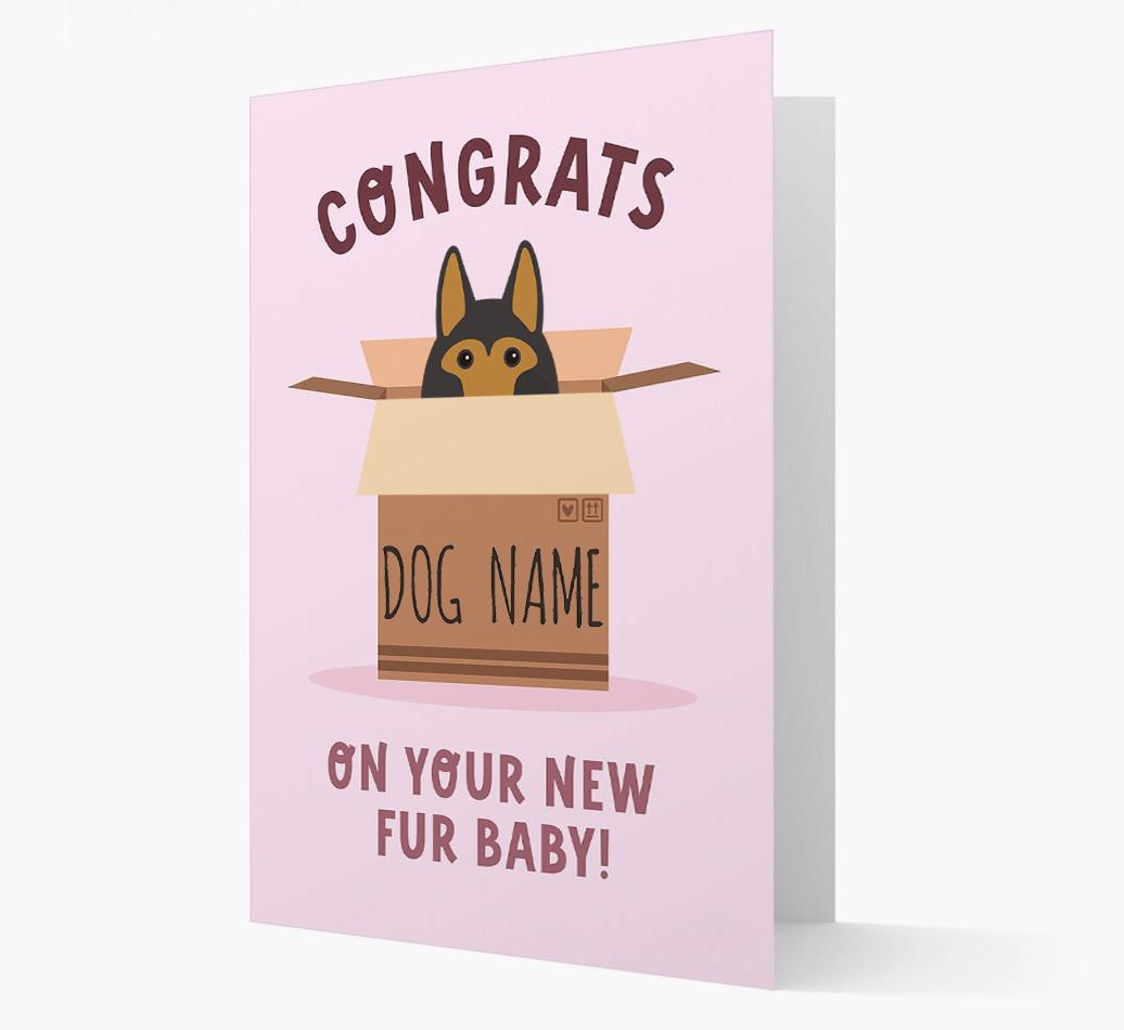 Congrats On Your New Fur Baby: Personalized {breedFullName} Card