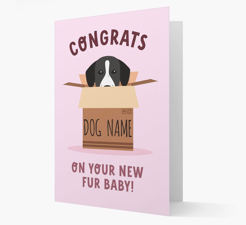 Congrats On Your New Fur Baby: Personalized {breedFullName} Card