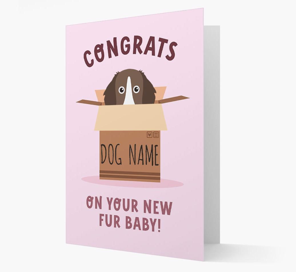 Congrats On Your New Fur Baby: Personalized {breedFullName} Card