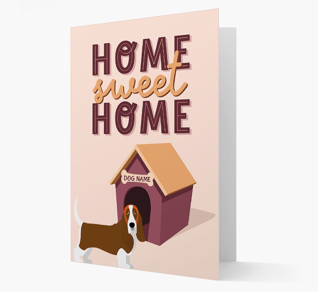 Home Sweet Home: Personalised {breedFullName} Card