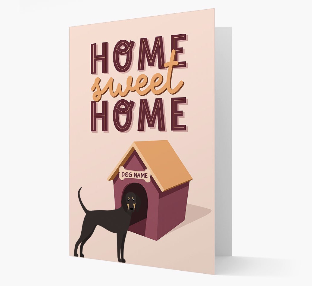 Home Sweet Home: Personalized {breedFullName} Card