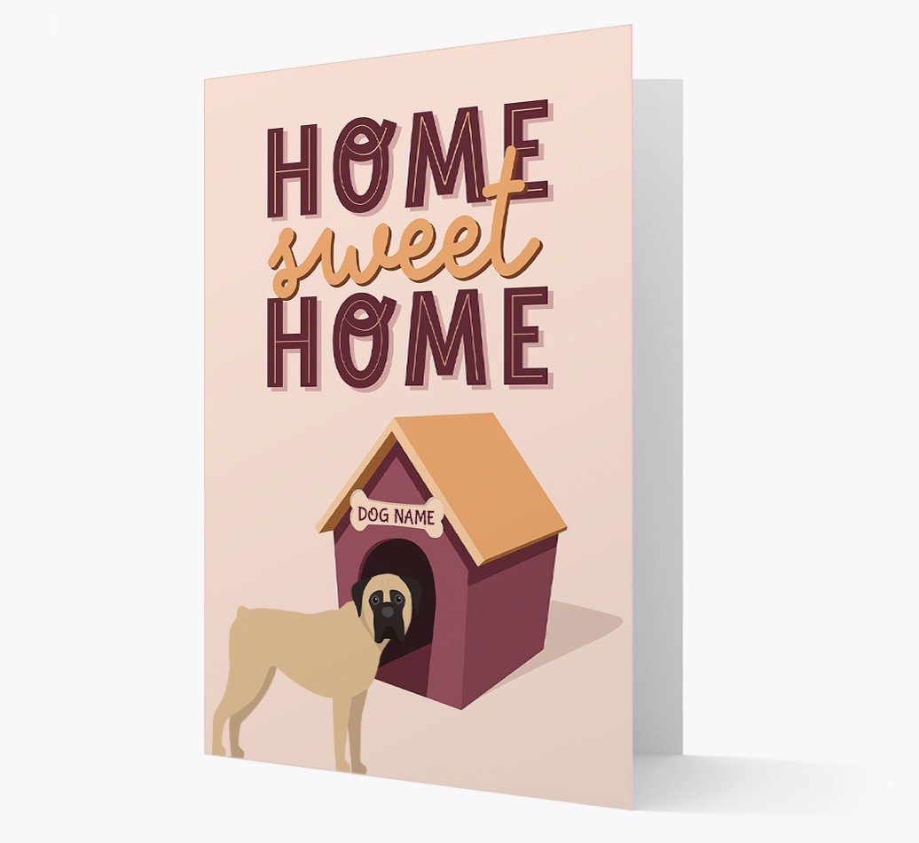 Home Sweet Home: Personalised {breedFullName} Card