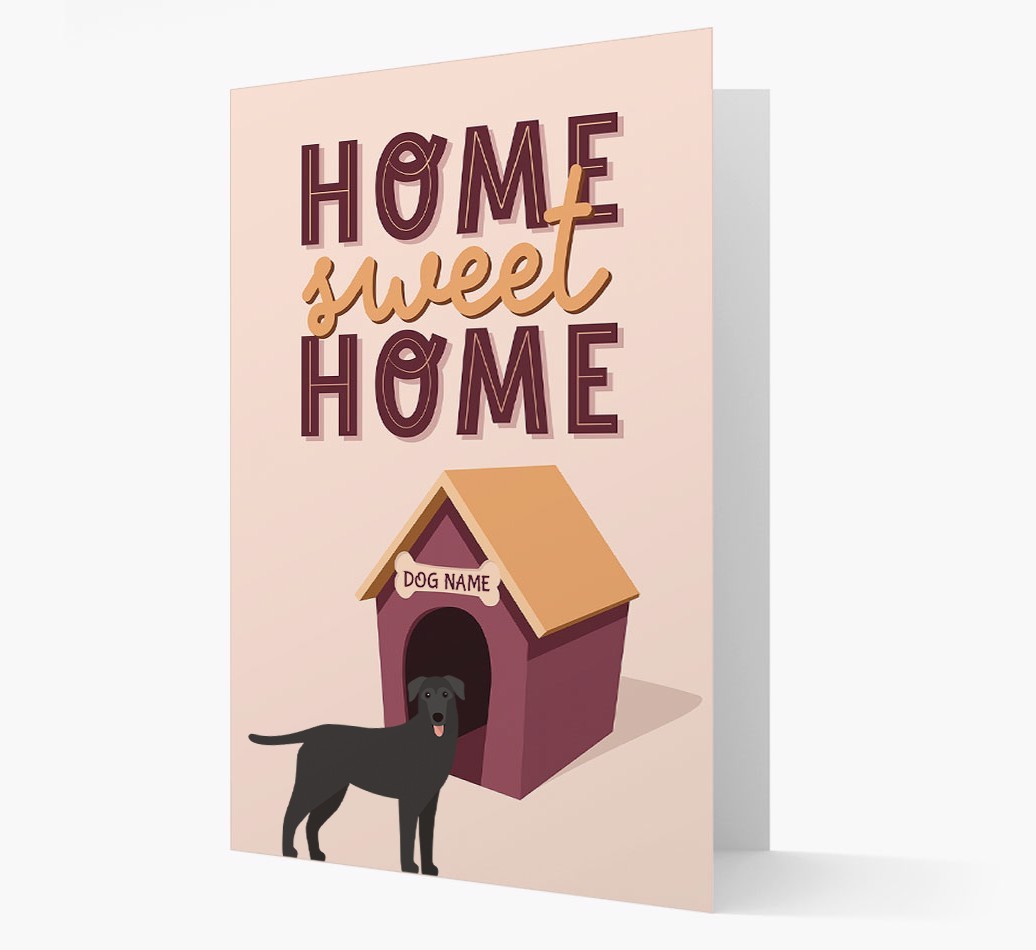 Home Sweet Home: Personalised {breedFullName} Card