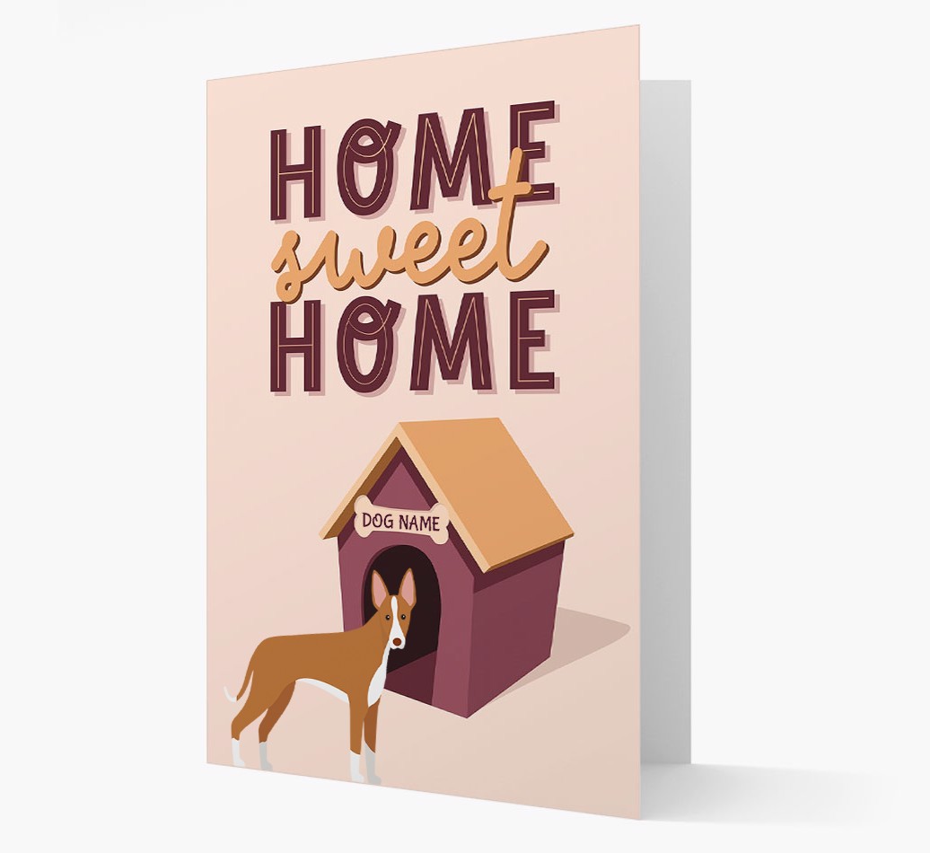 Home Sweet Home: Personalised {breedFullName} Card