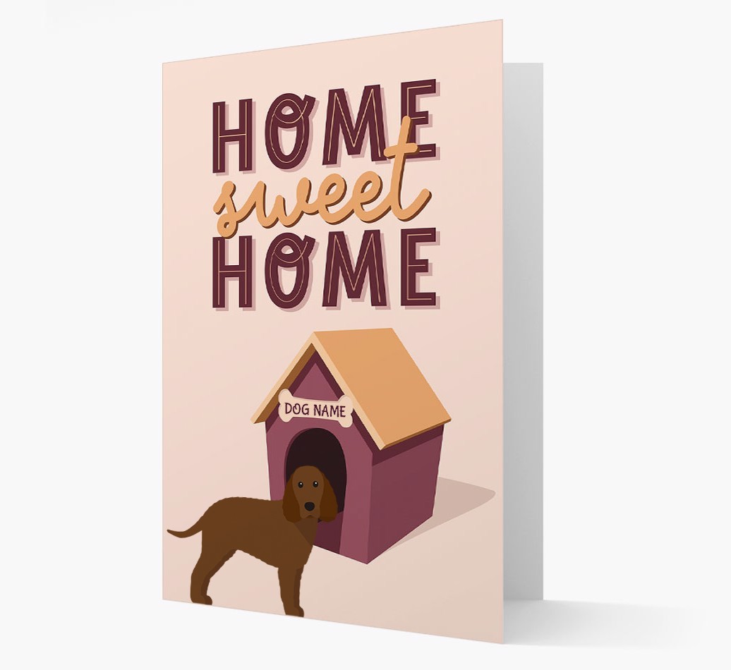 Home Sweet Home: Personalised {breedFullName} Card