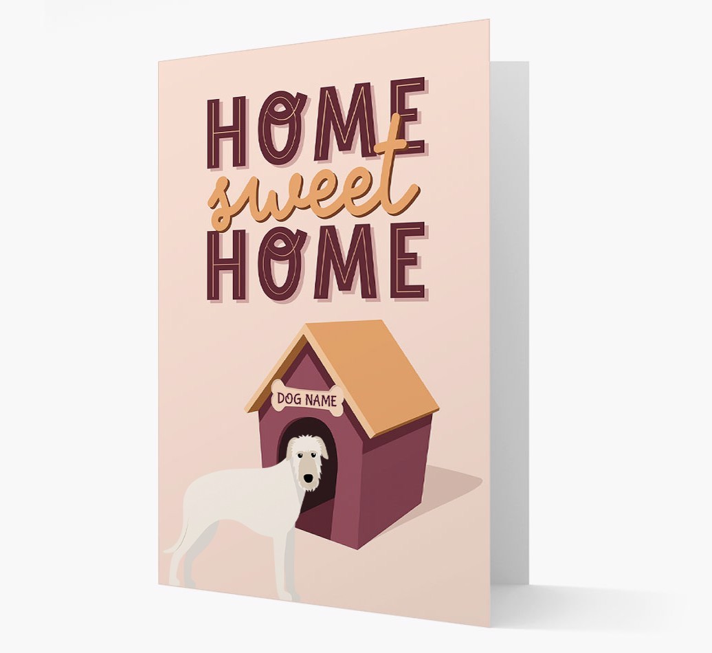 Home Sweet Home: Personalised {breedFullName} Card