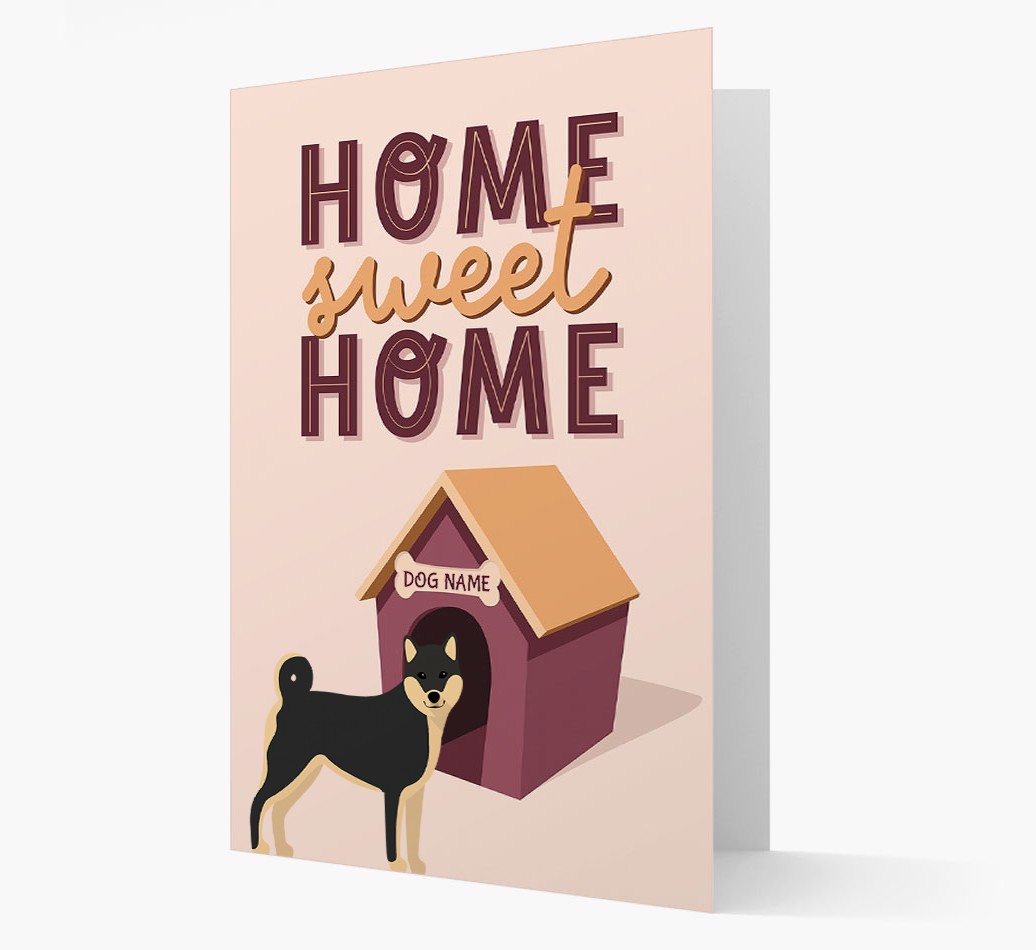 Home Sweet Home: Personalised {breedFullName} Card