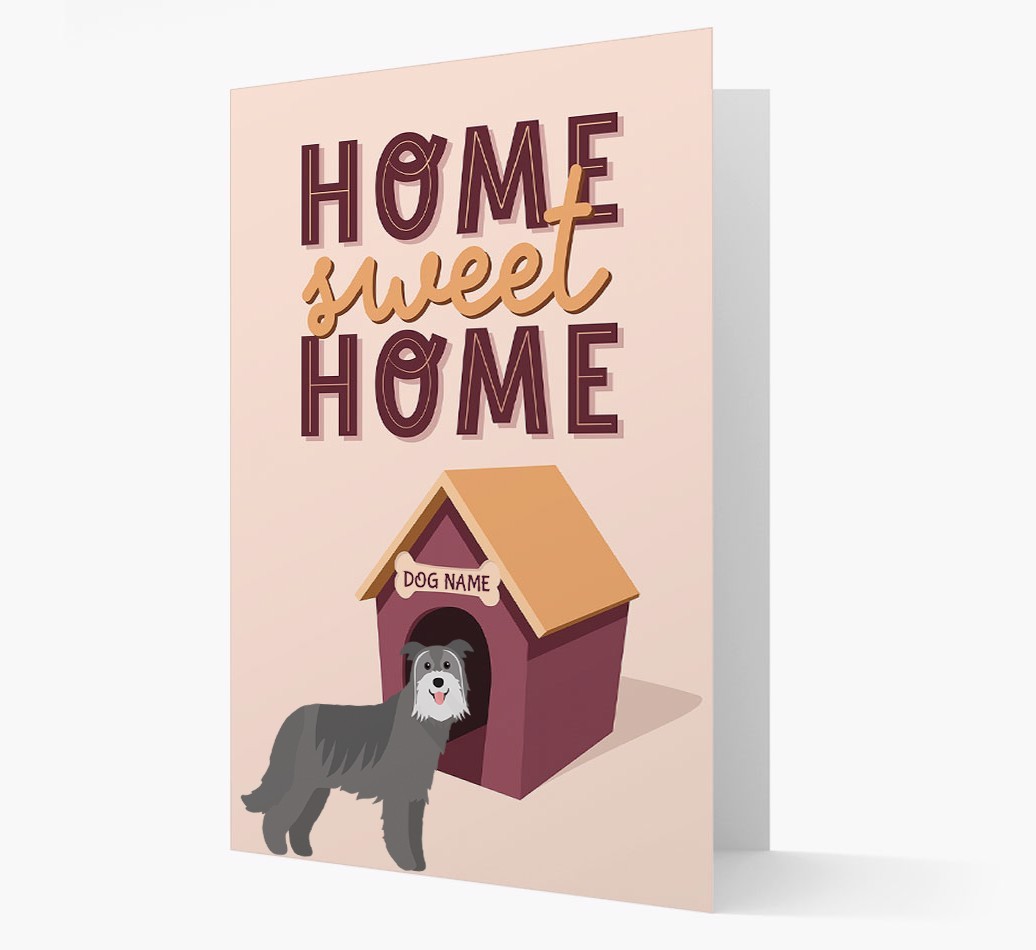 Home Sweet Home: Personalised {breedFullName} Card