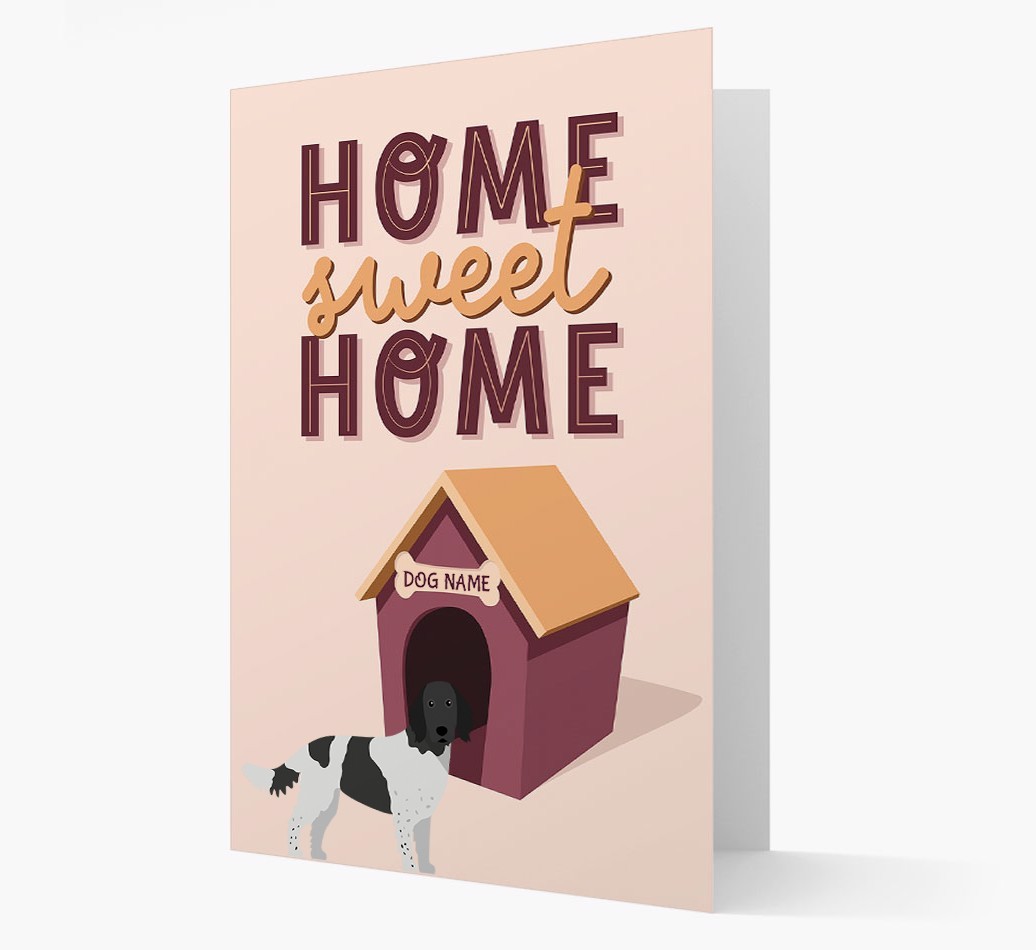 Home Sweet Home: Personalized {breedFullName} Card