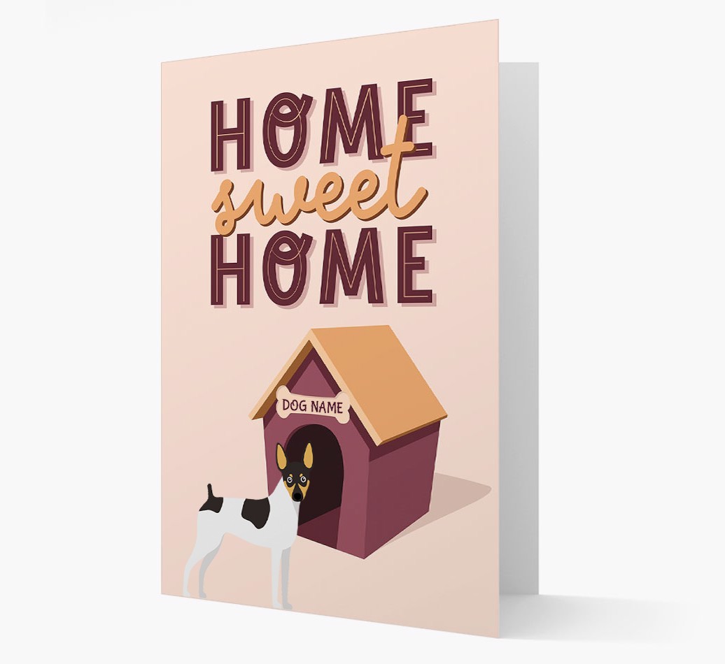 Home Sweet Home: Personalised {breedFullName} Card
