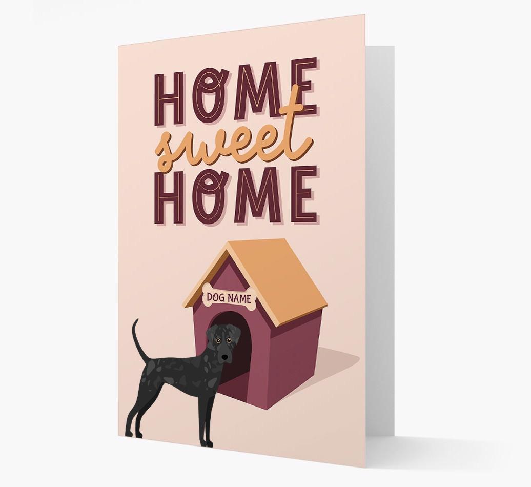 Home Sweet Home: Personalized {breedFullName} Card
