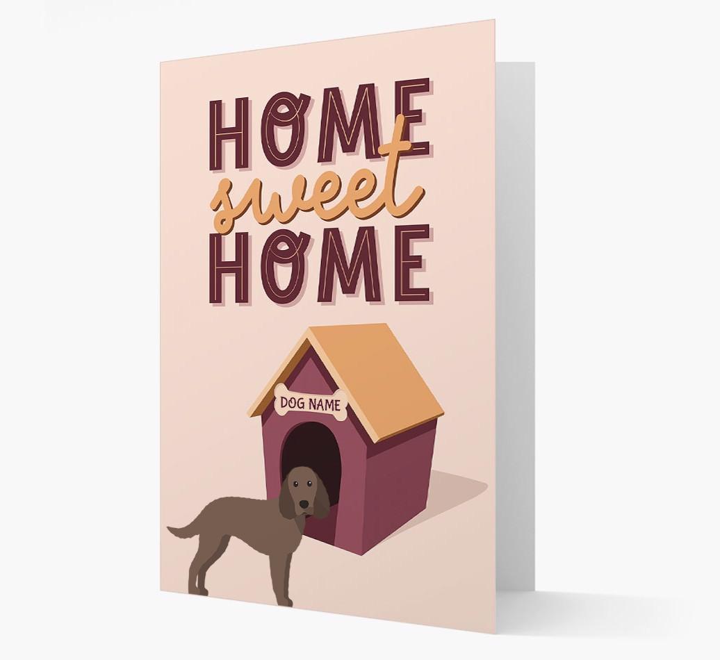 Home Sweet Home: Personalized {breedFullName} Card