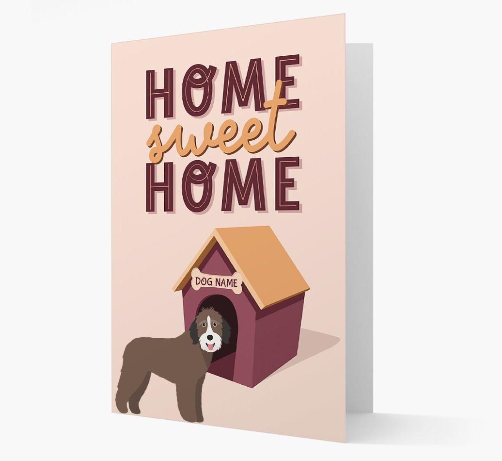 Home Sweet Home: Personalized {breedFullName} Card
