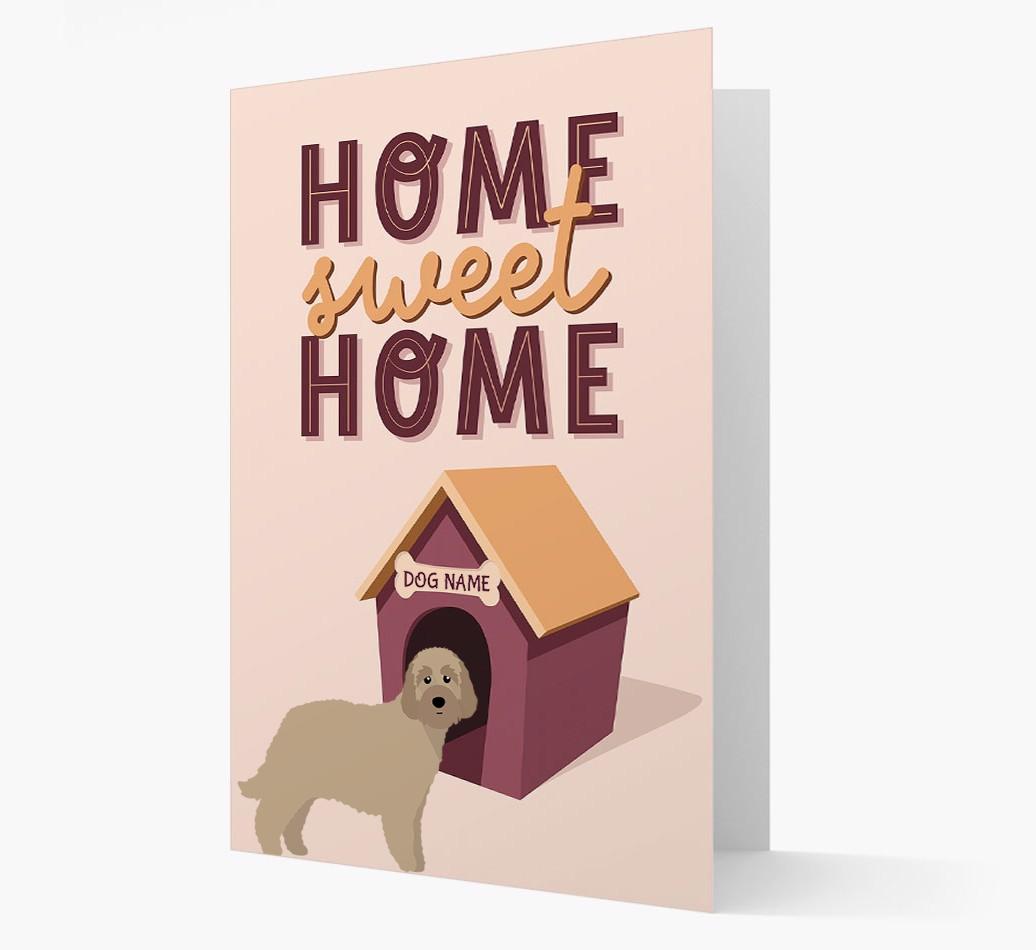 Home Sweet Home: Personalized {breedFullName} Card