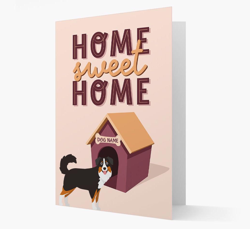 Home Sweet Home: Personalized {breedFullName} Card