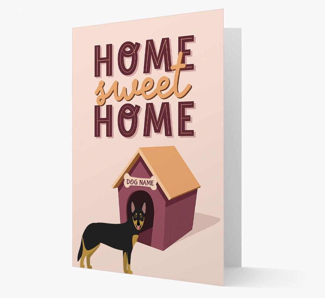Home Sweet Home: Personalized {breedFullName} Card