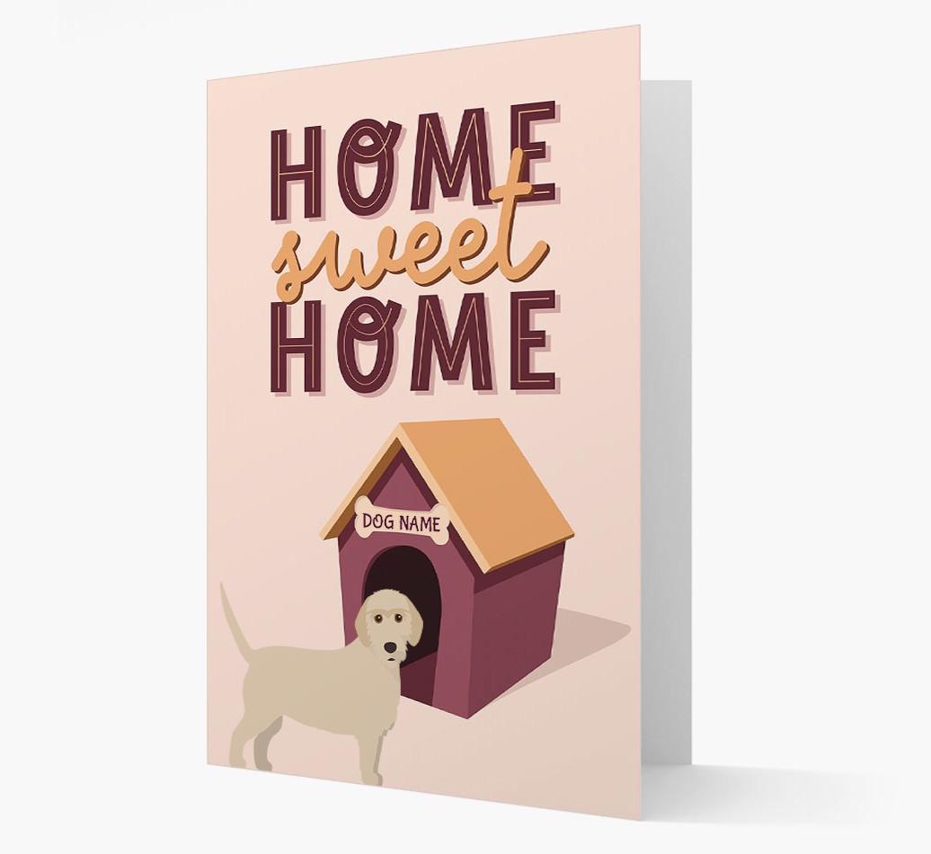 Home Sweet Home: Personalized {breedFullName} Card