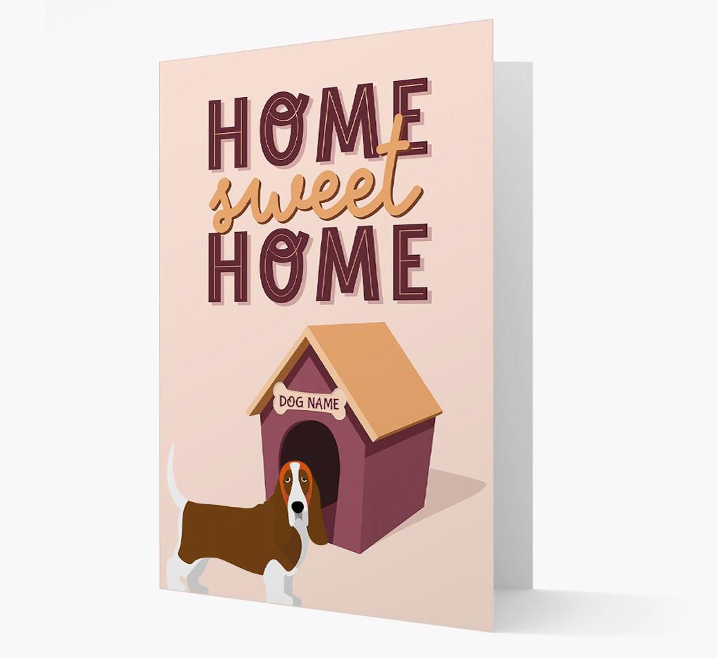 Home Sweet Home: Personalized {breedFullName} Card