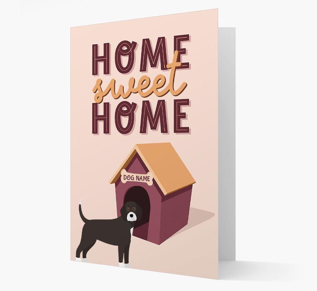 Home Sweet Home: Personalized {breedFullName} Card
