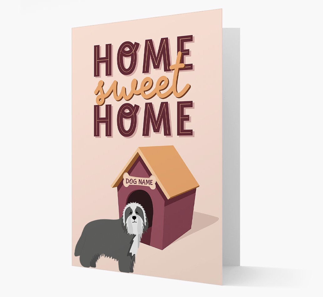Home Sweet Home: Personalized {breedFullName} Card