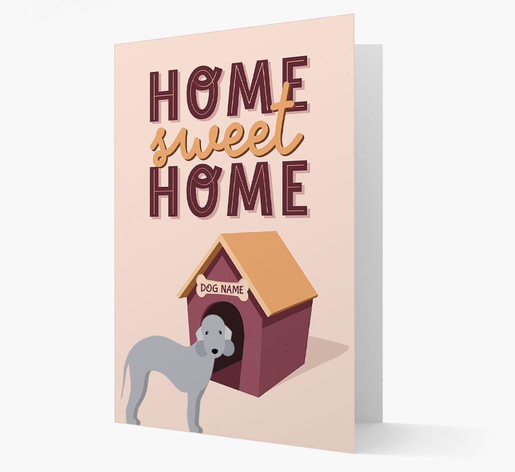 Home Sweet Home: Personalized {breedFullName} Card