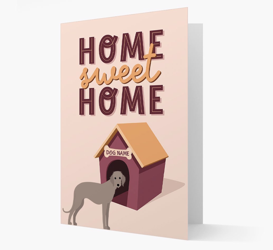 Home Sweet Home: Personalized {breedFullName} Card