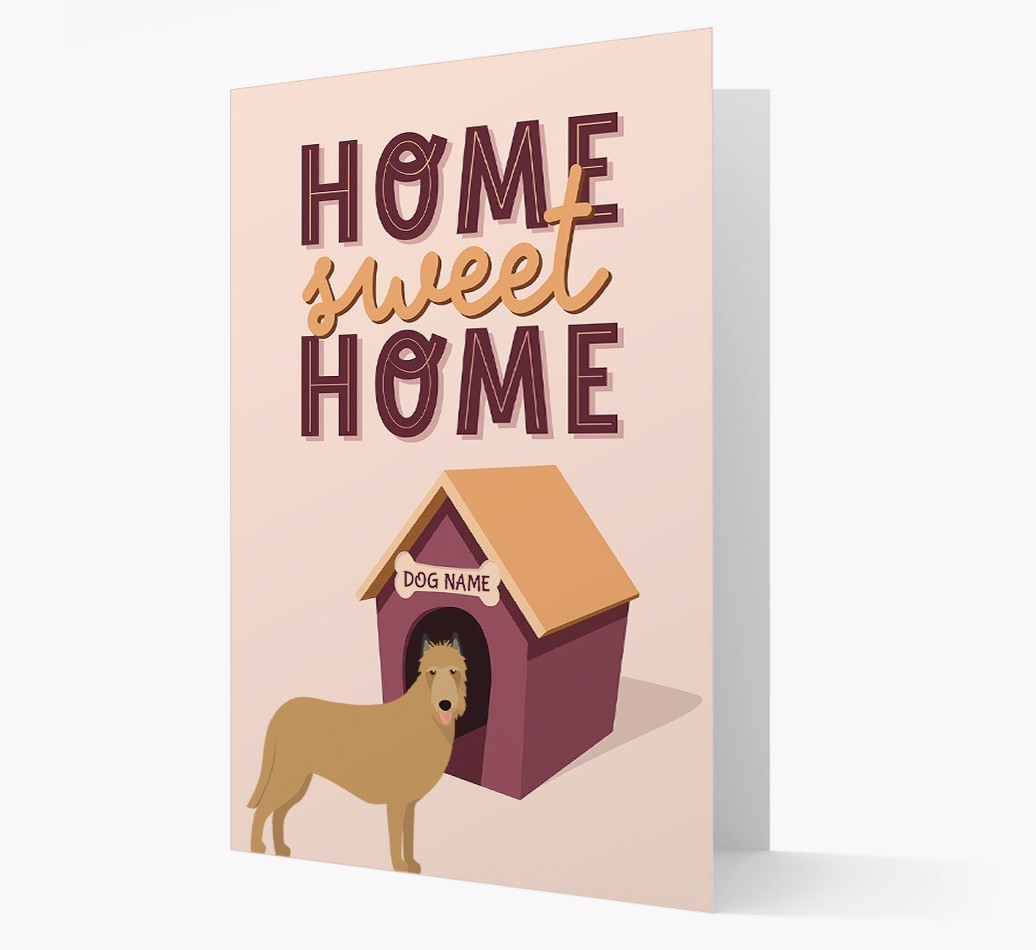 Home Sweet Home: Personalized {breedFullName} Card