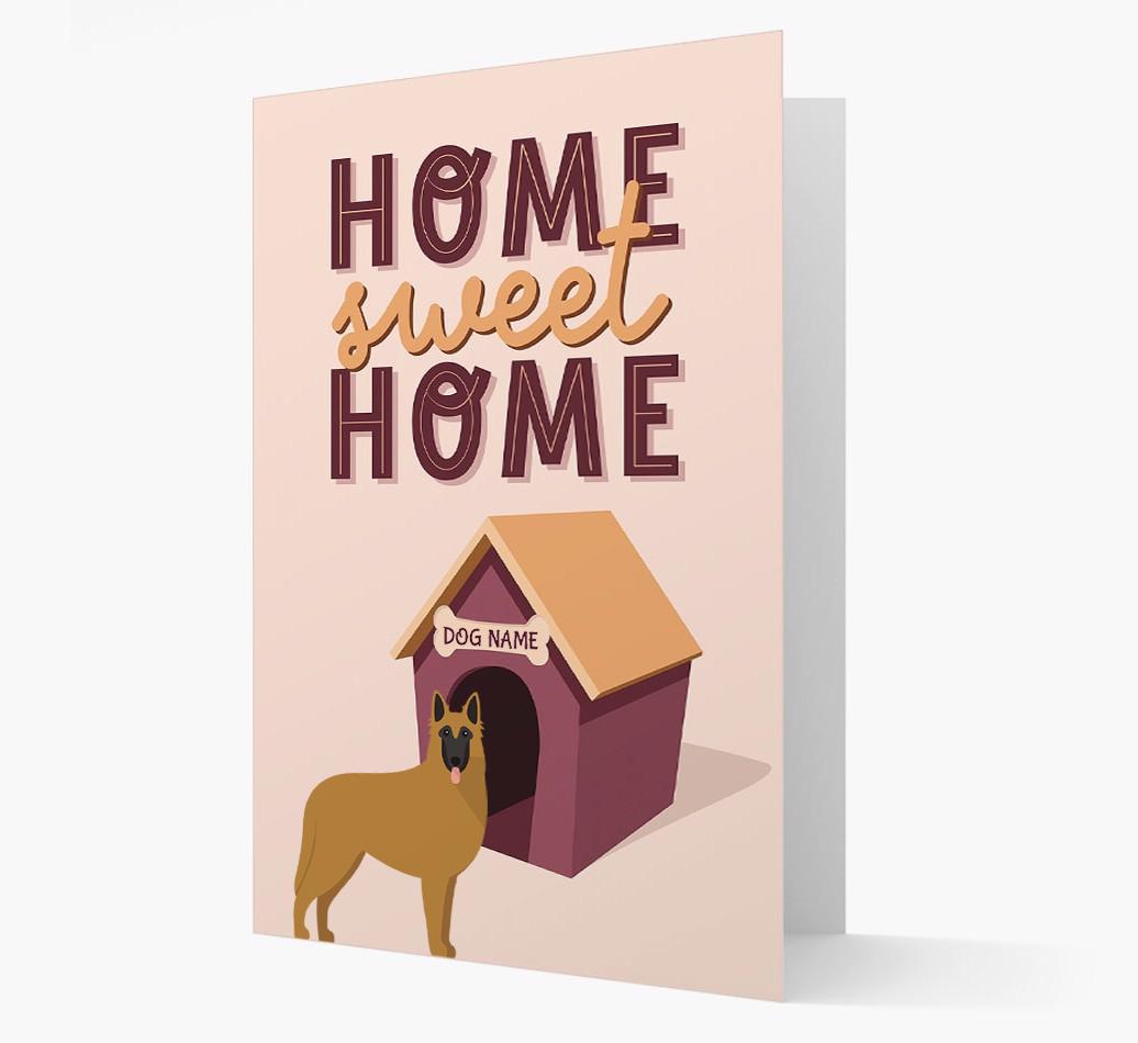 Home Sweet Home: Personalized {breedFullName} Card