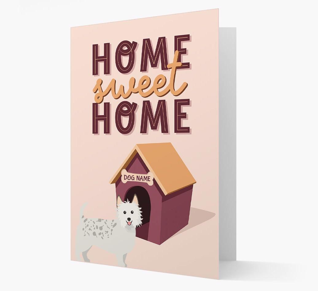 Home Sweet Home: Personalized {breedFullName} Card