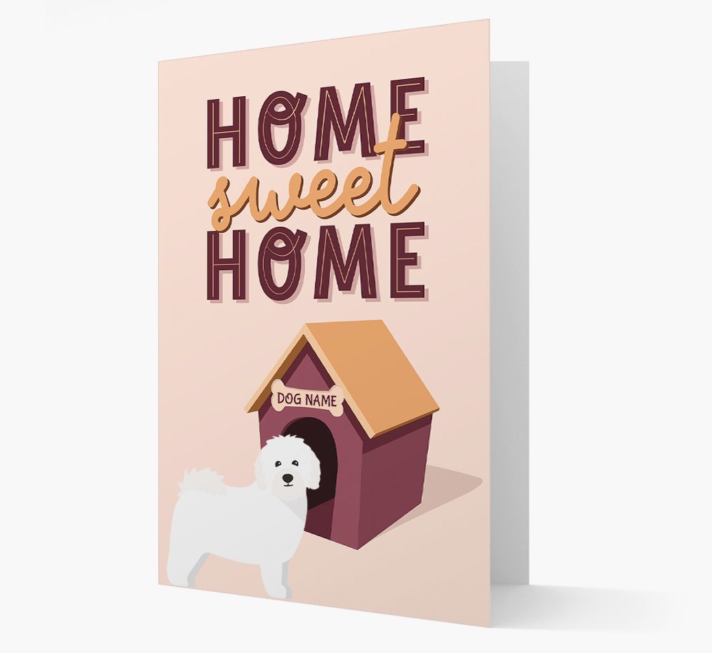 Home Sweet Home: Personalized {breedFullName} Card