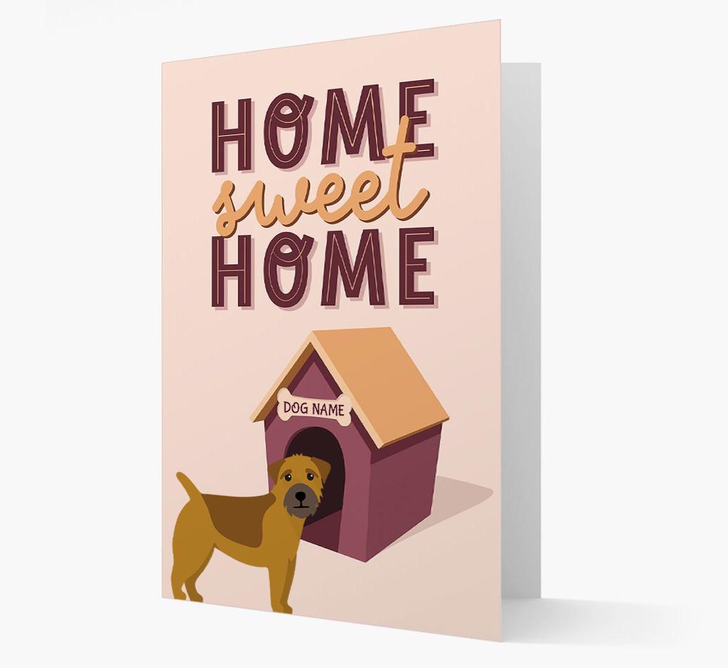 Home Sweet Home: Personalized {breedFullName} Card