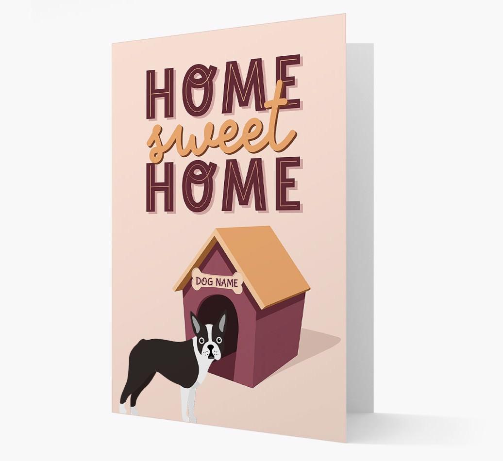 Home Sweet Home: Personalized {breedFullName} Card