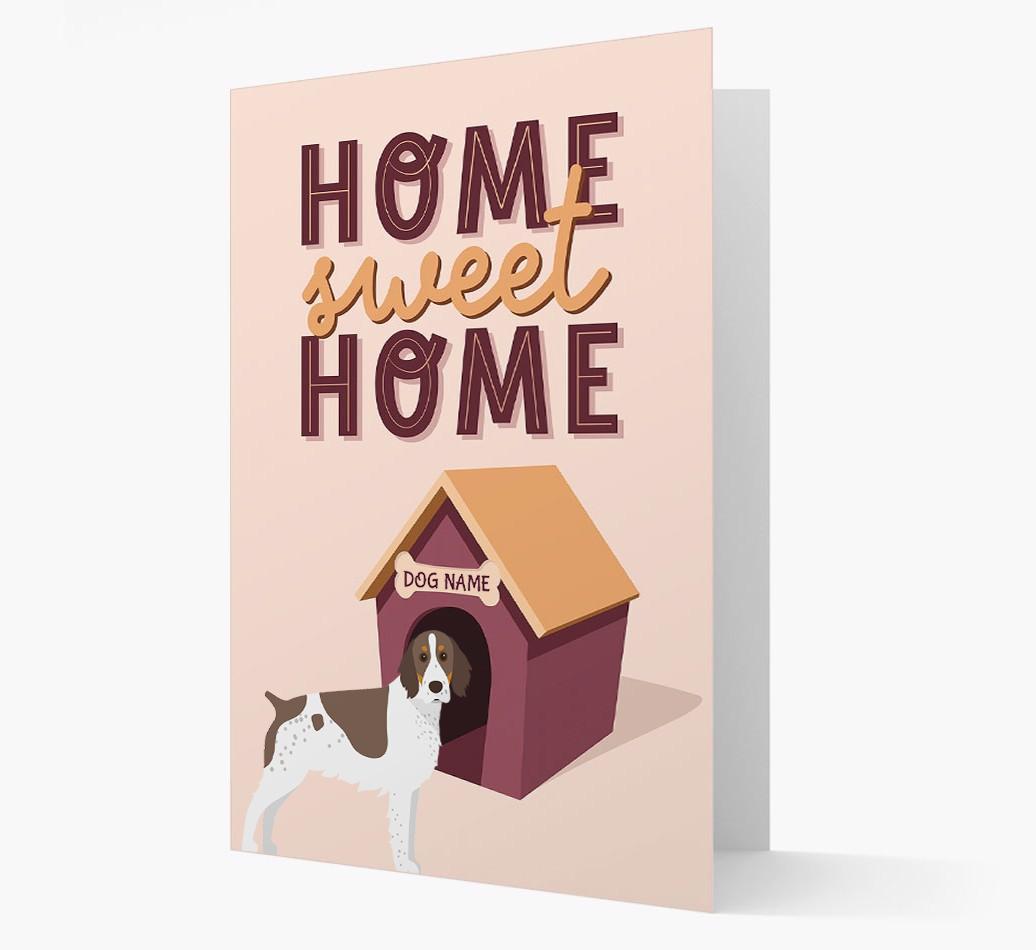 Home Sweet Home: Personalized {breedFullName} Card