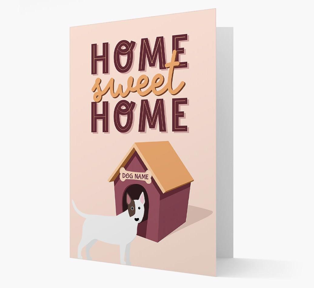Home Sweet Home: Personalized {breedFullName} Card