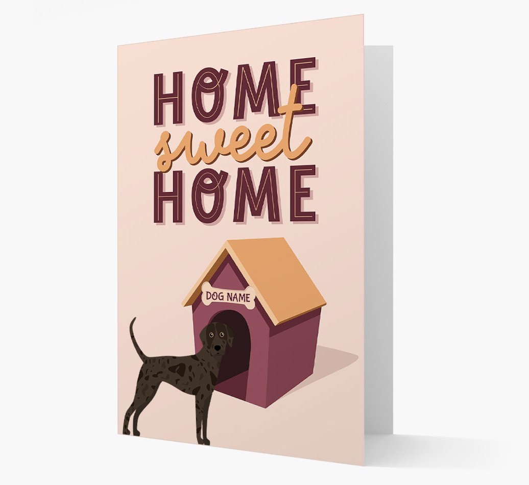 Home Sweet Home: Personalized {breedFullName} Card