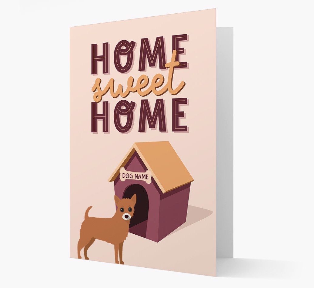 Home Sweet Home: Personalized {breedFullName} Card